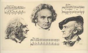 Liszt - Beethoven - Wagner