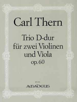 Thern, C: Trio D-Dur op. 60