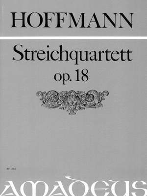 Hoffmann, L: Quartet D major op. 18