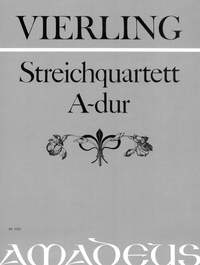 Vierling, G: Quartett A-Dur A major op. 76