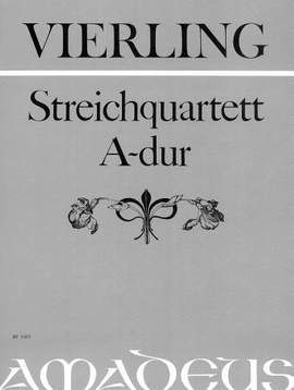 Vierling, G: Quartett A-Dur A major op. 76