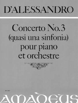 d'Alessandro, R: Concerto No. 3 op. 70
