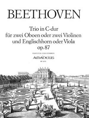 Beethoven, L v: Trio C major Op. 87