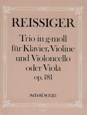 Reissiger, C G: Trio G minor op. 181