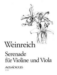 Weinreich, J: Serenade D-Dur D major