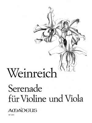 Weinreich, J: Serenade D-Dur D major