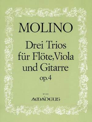 Molino, F: 3 Trios op. 4