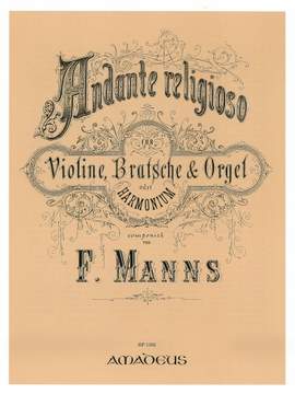 Manns, F: Andante Religioso Op. 14