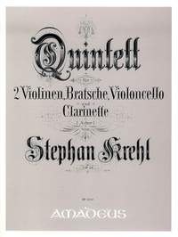 Krehl, S: Quintet A major op. 19