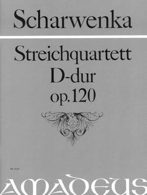 Scharwenka, P: Quartett D-Dur D major op. 120