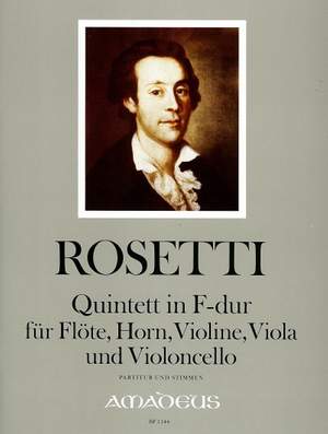 Rosetti, F A: Quintet F major RWV B6