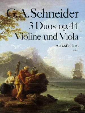Schneider, G A: 3 Duos op. 44