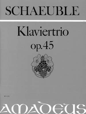 Schaeuble, H: Trio op. 45