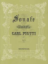 Piutti, C: Sonata G minor for organ op. 22
