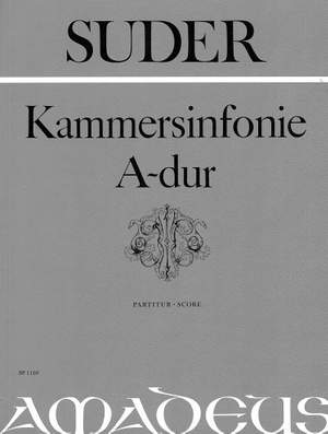 Suder, J: Kammersinfonie A major