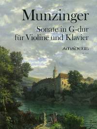 Munzinger, E: Sonata G-Dur G major