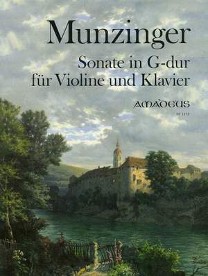 Munzinger, E: Sonata G-Dur G major