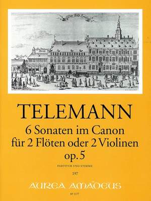 Telemann: 6 Sonatas in canon op. 5