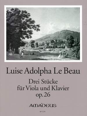 Le Beau, L A: 3 Pieces op. 26