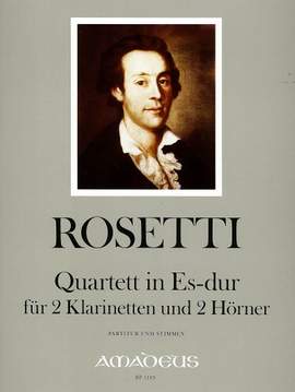 Rosetti, F A: Quartett in Es-Dur E flat major RWV B17