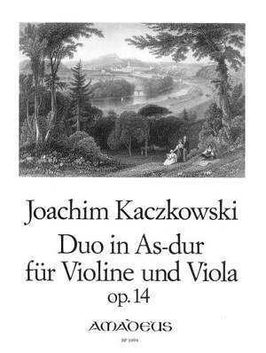 Kaczkowski, J: Duo As-Dur A flat major op. 14