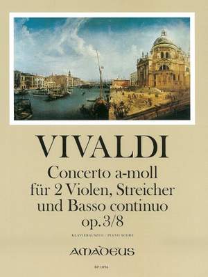 Vivaldi, A: Concerto a-Moll A minor op. 3/8 RV 522