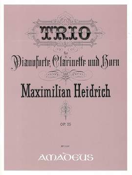 Heidrich, M: Trio Op. 25
