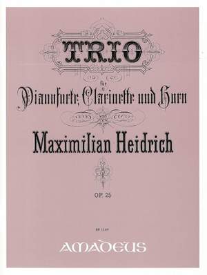 Heidrich, M: Trio Op. 25