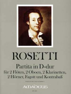 Rosetti, F A: Partita in D Major RWV B4 Reihe B, Vol. 10