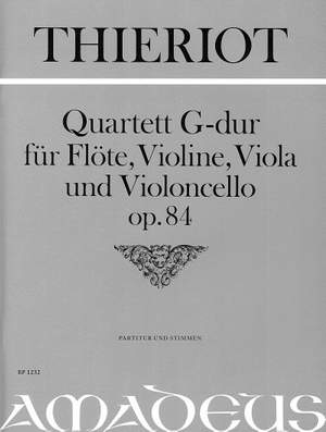 Thieriot, F: Quartet in G Major op. 84