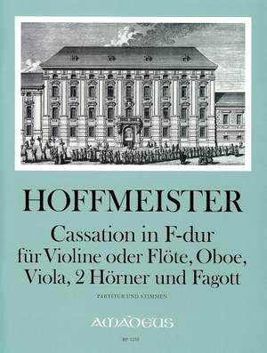 Hoffmeister, F A: Cassation in F Major