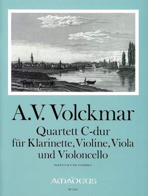 Volckmar, A V: Quartett Nr. 3 in C-Dur C major