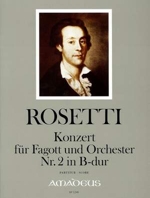 Rosetti, F A: Concerto No. 2 B flat Major RWV C69 Reihe C Vol. 3