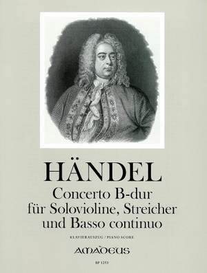 Handel, G F: Concerto (Sonata a 5) Bb major HWV 288