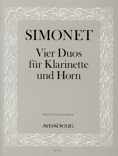Simonet, F: 4 Duos