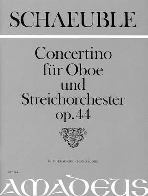 Schaeuble, H: Concertino op. 44