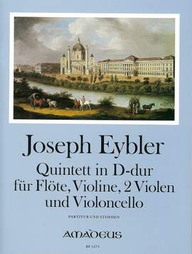 Eybler, J L E v: Quintett D-Dur D major