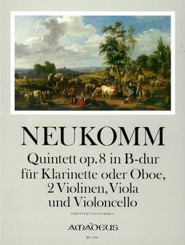 Neukomm, S v: Quintet Bb major B flat major op. 8