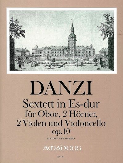 Danzi, F: Sextet E flat major E flat major op. 10