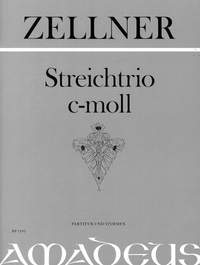 Zellner, J: String Trio C minor op. 36
