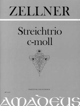 Zellner, J: Streichtrio c-Moll C minor op. 36