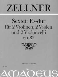 Zellner, J: Sextet E flat op. 32