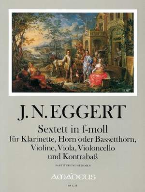 Eggert, J N: Sextett in f-Moll F minor