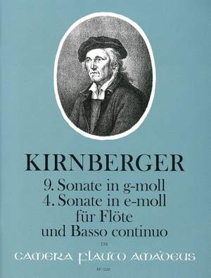 Kirnberger, J P: 9th Sonata in G minor / 4th Sonata in E minor