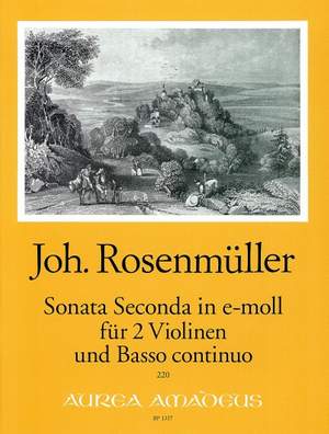 Rosenmueller, J: Sonata seconda