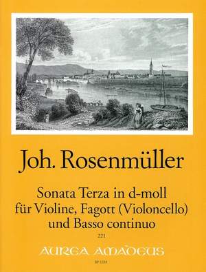 Rosenmueller, J: Sonate Terza