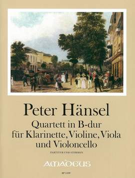 Haensel, P: Quartet Bb major B flat major op. 19