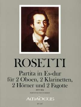 Rosetti, F A: Partita in Es-Dur E flat major RWV B16