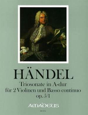 Handel, G F: Trio sonata A major op. 5/1