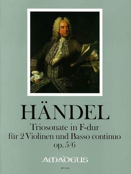 Handel, G F: Trio sonata F major F major op. 5/6